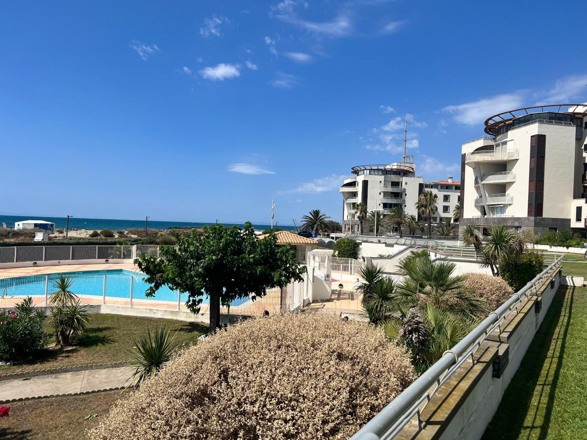 En Front De Mer, Magnifique Appartement 6 Pers. Agde Dış mekan fotoğraf